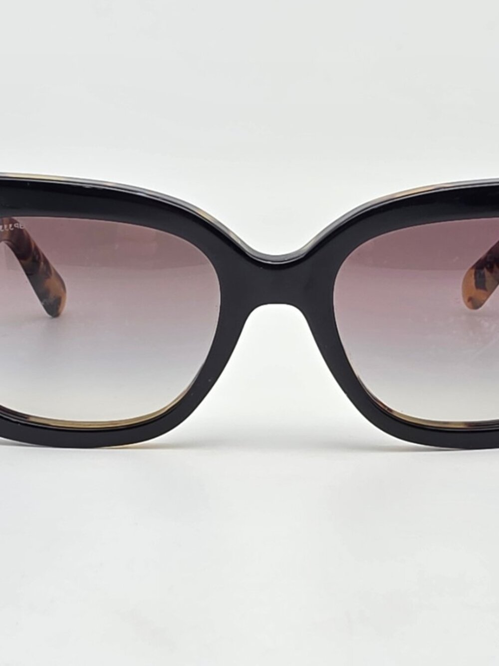 Prada SPR 27O NAI-0A7 Baroque Black Havana Frame Grey Gradient Lens Sunglasses - Picture 2 of 12